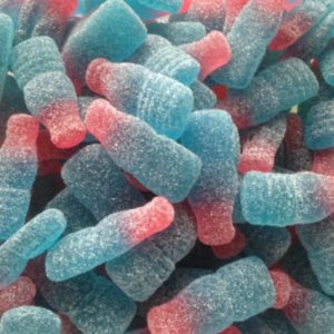 Haribo Fizzy Bubblegum Bottles Retro Sweets