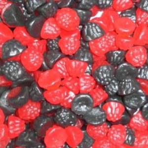 Blackberry And Raspberry Gums Retro Sweets