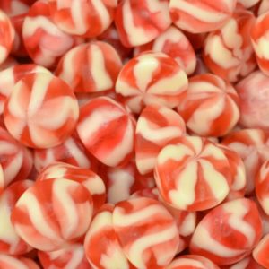 Jelly Strawberry Twist Kisses Retro Sweets