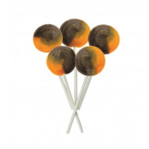 Chocolate Orange Joseph Dobson Mega Lollipop Retro Sweets