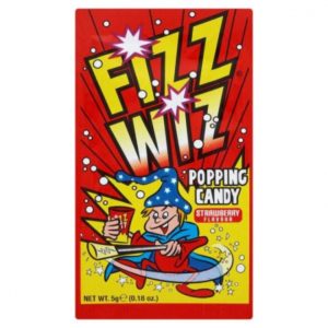 Strawberry Fizz Wiz Popping Candy Retro Sweets