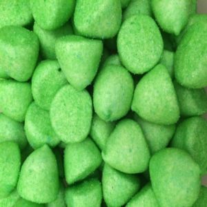 Green Marshmallow Paintballs Retro Sweets