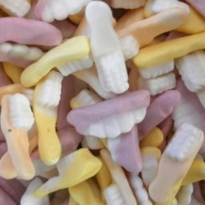 Swizzels Fun Gums Teeth And Toothbrush Retro Sweets