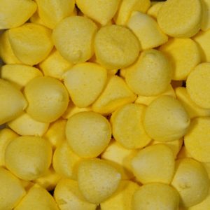Yellow Marshmallow Paintballs Retro Sweets