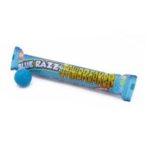 ZED Candy Blue Razz Jawbreakers Retro Sweets