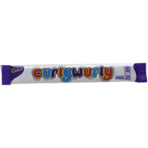 Cadburys Curly Wurly Chocolate Bar Retro Sweets
