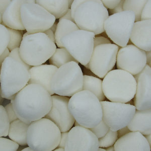 White Marshmallow Paint Balls Retro Sweets