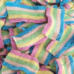 Fizzy Rainbow Bites Retro Sweets