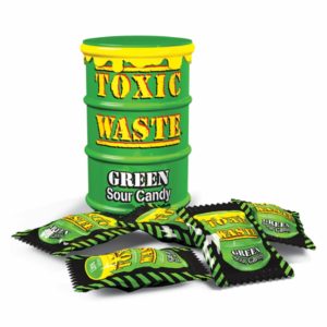 Toxic Waste Green Retro Sweets