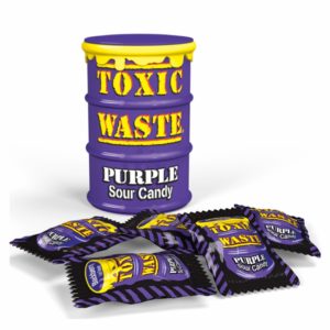 Toxic Waste Purple Retro Sweets