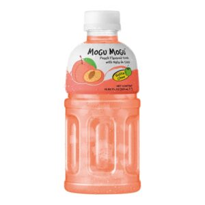 Mogu Mogu Peach Juice Drink with Nata De Coco