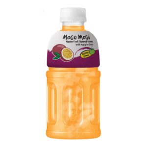Mogu Mogu Passion Fruit Fruit Drink with Nata De Coco